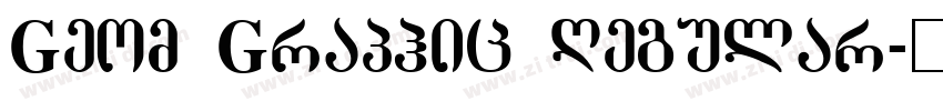 Geom Graphic Regular字体转换